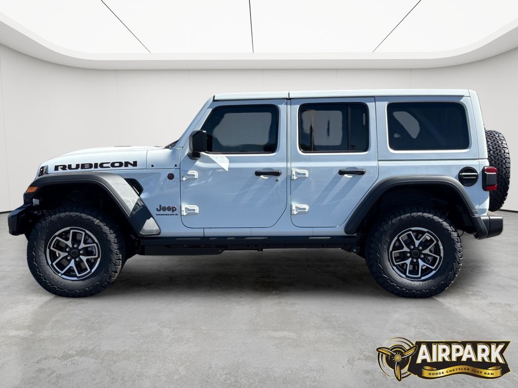 New 2026 Bright White Jeep Rubicon image 7