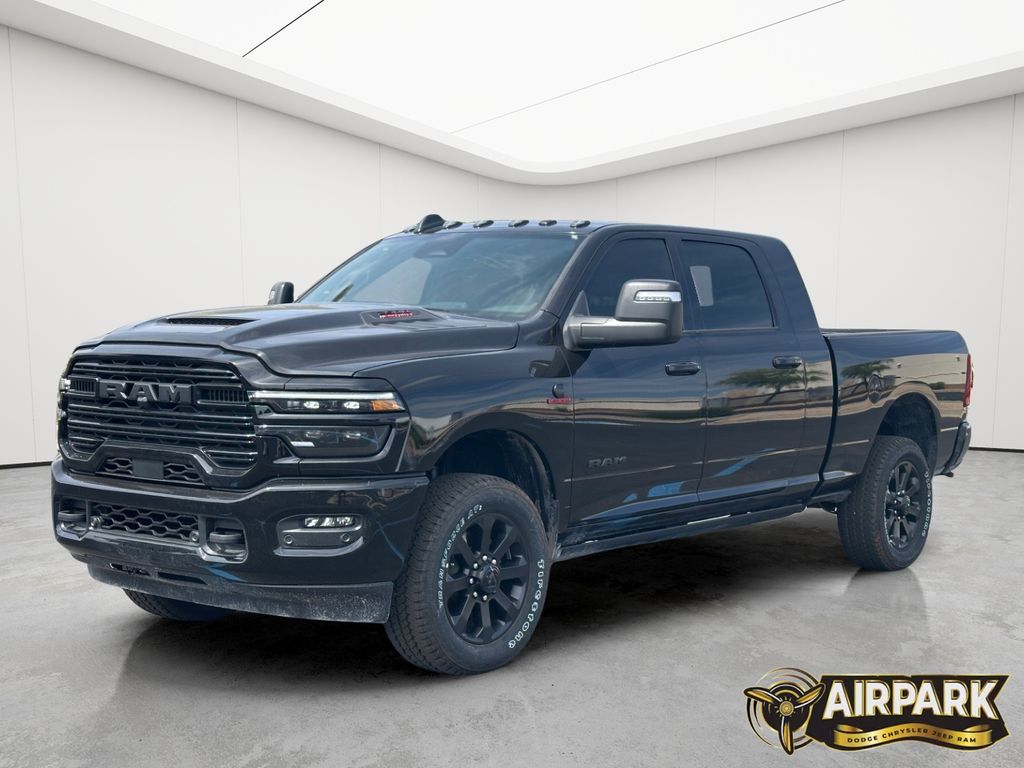 New 2026 Diamond Black Crystal Pearlcoat Ram Laramie image 9
