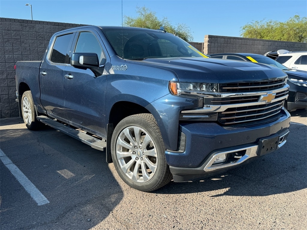 Used 2022 Chevrolet Silverado 1500 Limited High Country with VIN 1GCUYHED6NZ105116 for sale in Scottsdale, AZ