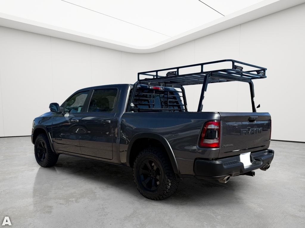 Used 2022 Granite Crystal Metallic Clearcoat Ram Rebel image 4