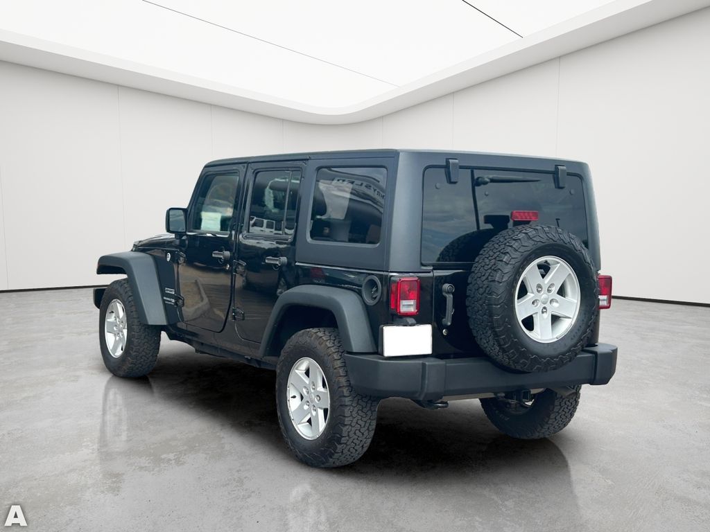 Used 2018 Black Clearcoat Jeep Unlimited Sport image 4