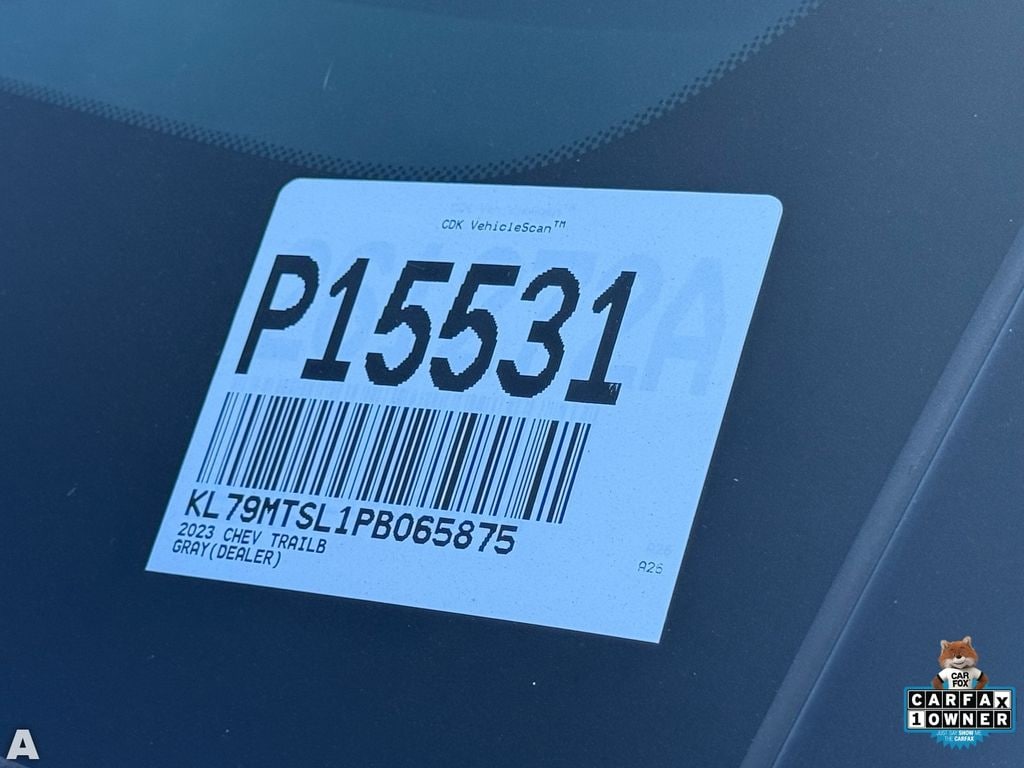 Used 2023 Sterling Gray Metallic Chevrolet RS image 33