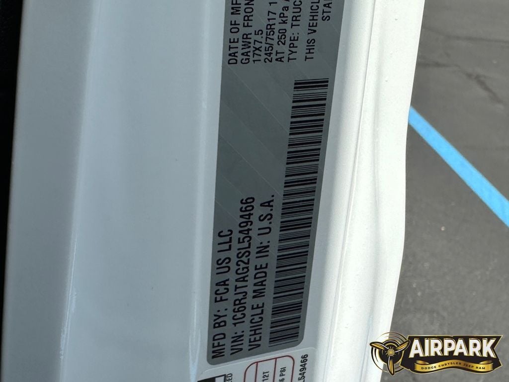 New 2025 Bright White Jeep Sport image 21