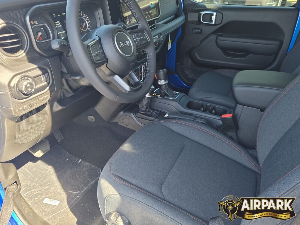 New 2025 Hydro Blue Pearlcoat Jeep Rubicon image 12