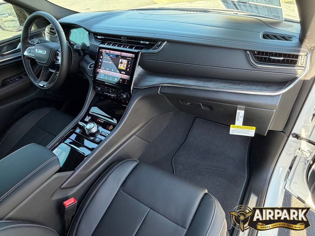 New 2025 Bright White Jeep Overland image 11