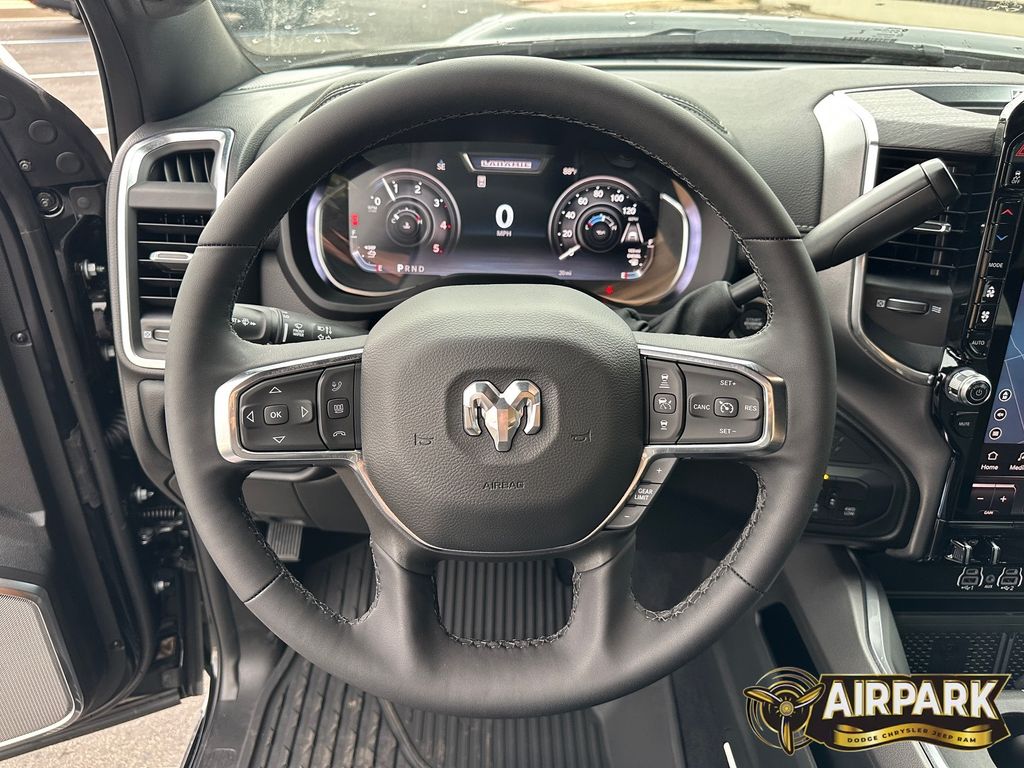 New 2026 Diamond Black Crystal Pearlcoat Ram Laramie image 17