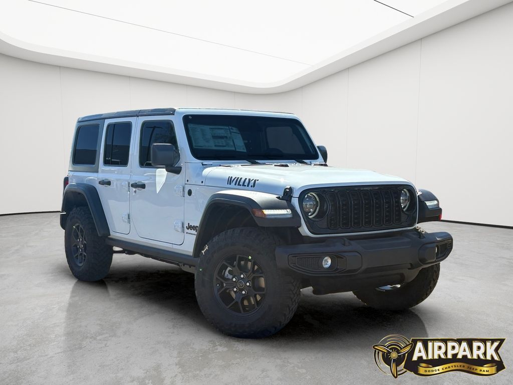 New 2026 Bright White Jeep Sport image 2