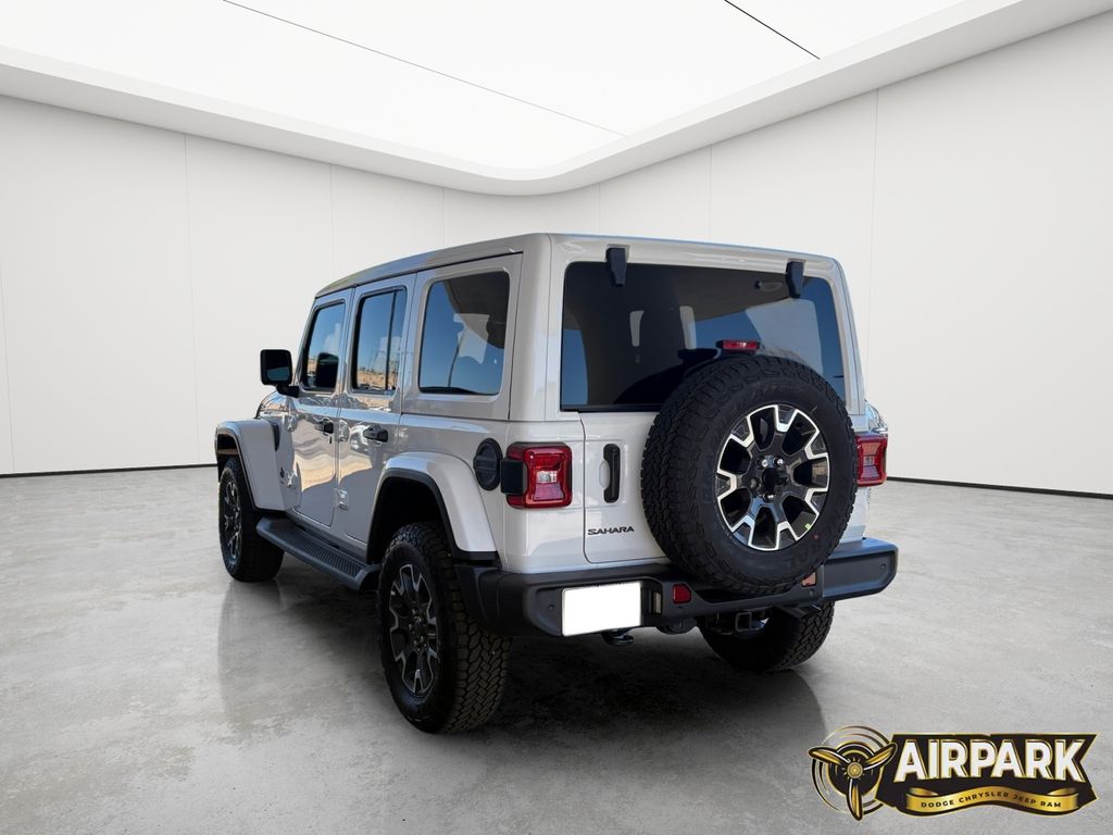 New 2026 Bright White Jeep Sahara image 6
