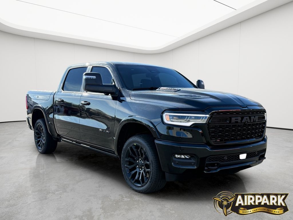 New 2026 Diamond Black Crystal Pearlcoat Ram Limited image 9