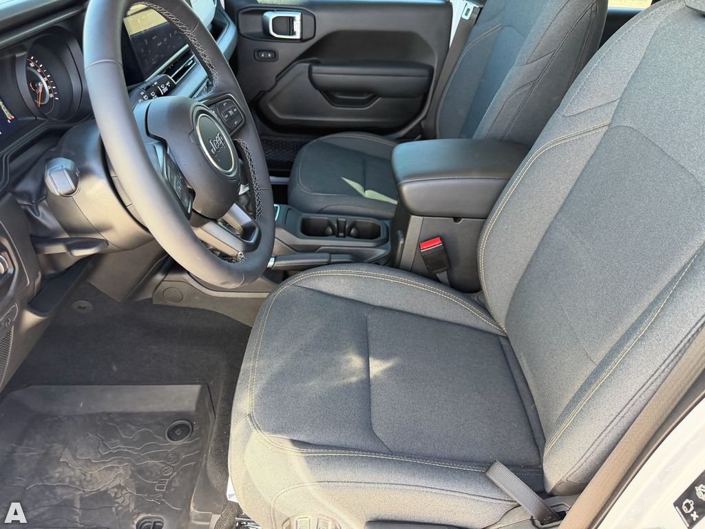 Used 2025 Bright White Clearcoat Jeep Sport S image 16