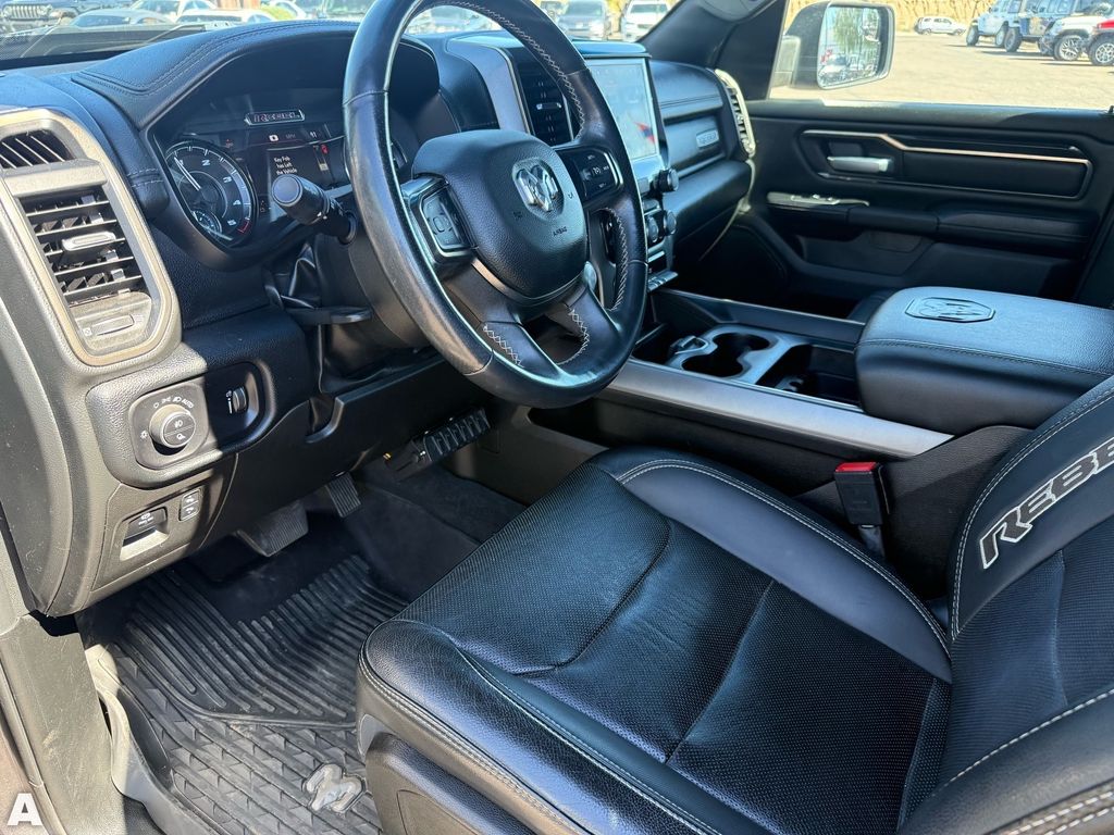 Used 2022 Granite Crystal Metallic Clearcoat Ram Rebel image 11