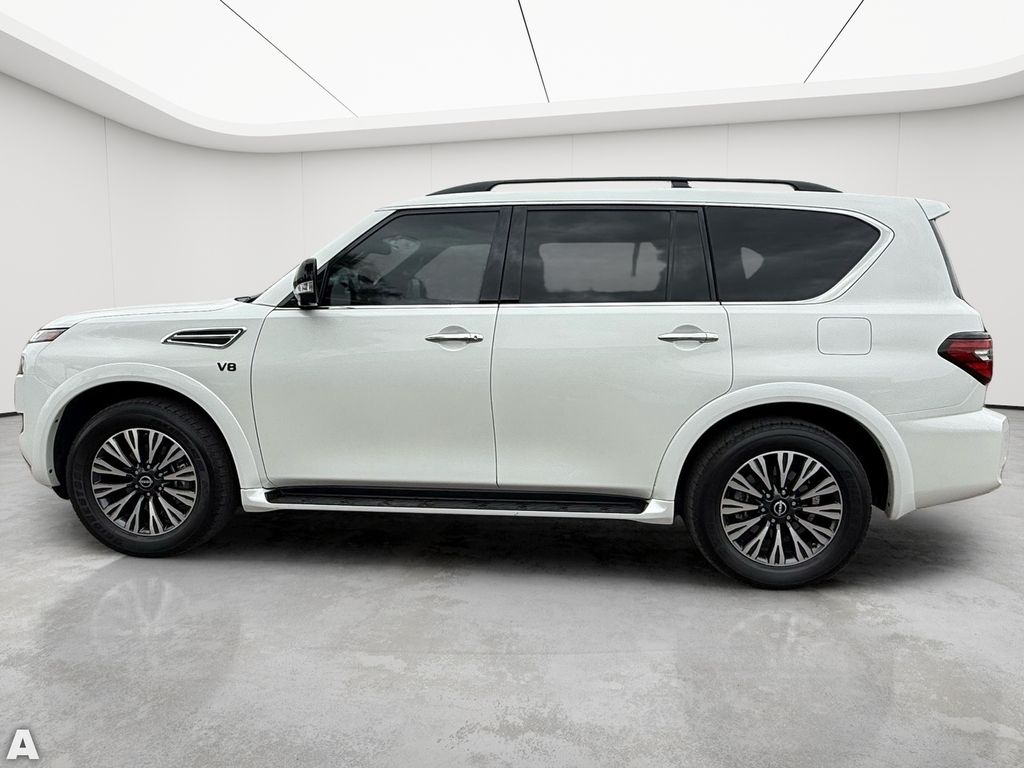 Used 2022 Aspen White Tricoat Nissan SL image 3