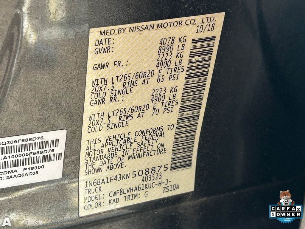 Used 2019 Gun Metallic Nissan SL image 35