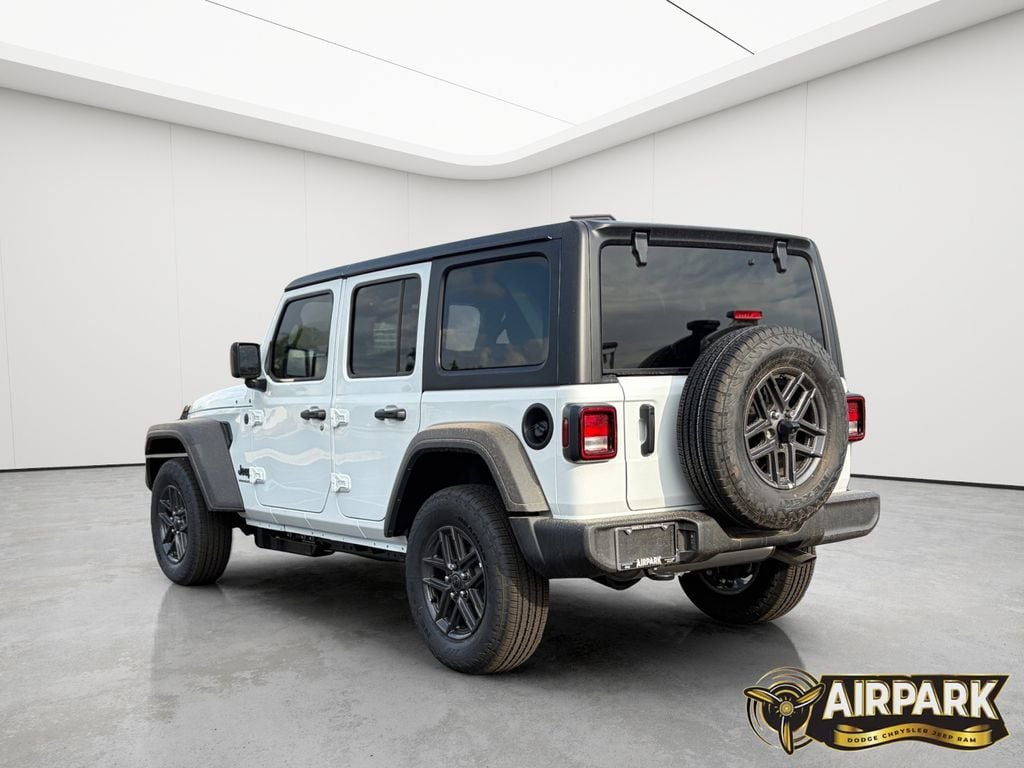 New 2026 Bright White Jeep Sport image 7