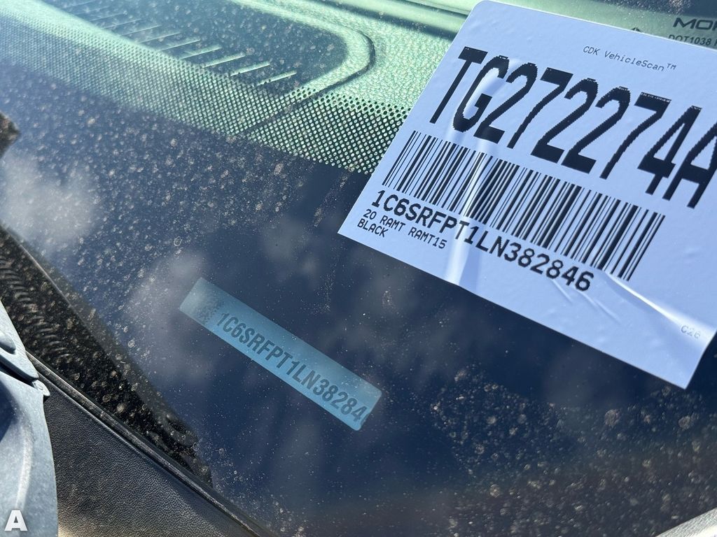 Used 2024 Diamond Black Crystal Pearlcoat Ram Tradesman image 15