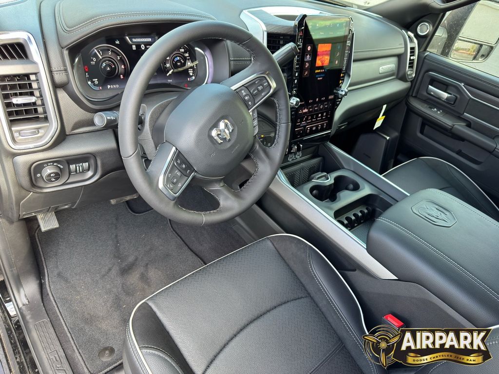 New 2026 Diamond Black Crystal Pearlcoat Ram Laramie image 15