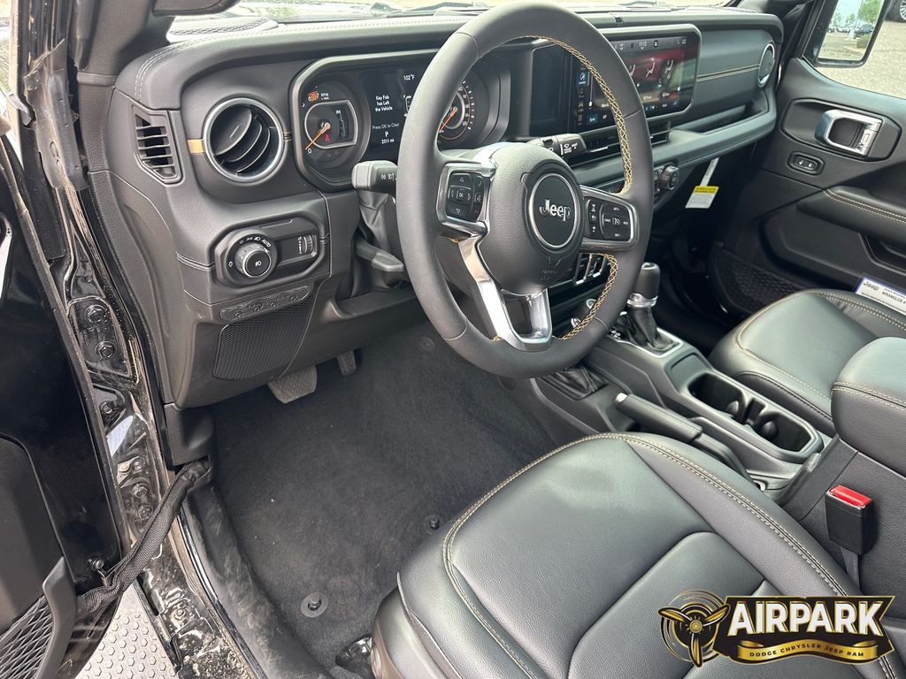 New 2024 Black Jeep 4-Door Sahara image 16