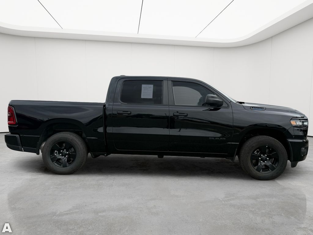 Used 2025 Diamond Black Crystal Pearlcoat Ram Tradesman image 8