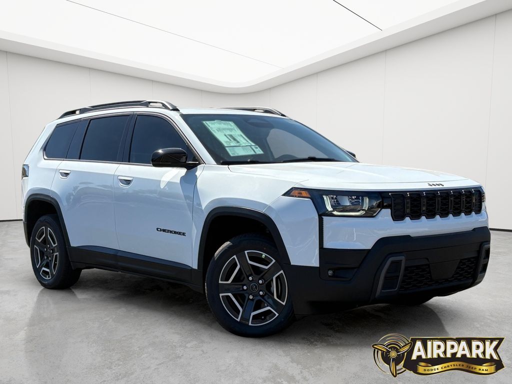 New 2026 Bright White Jeep Laredo/Limited image 2