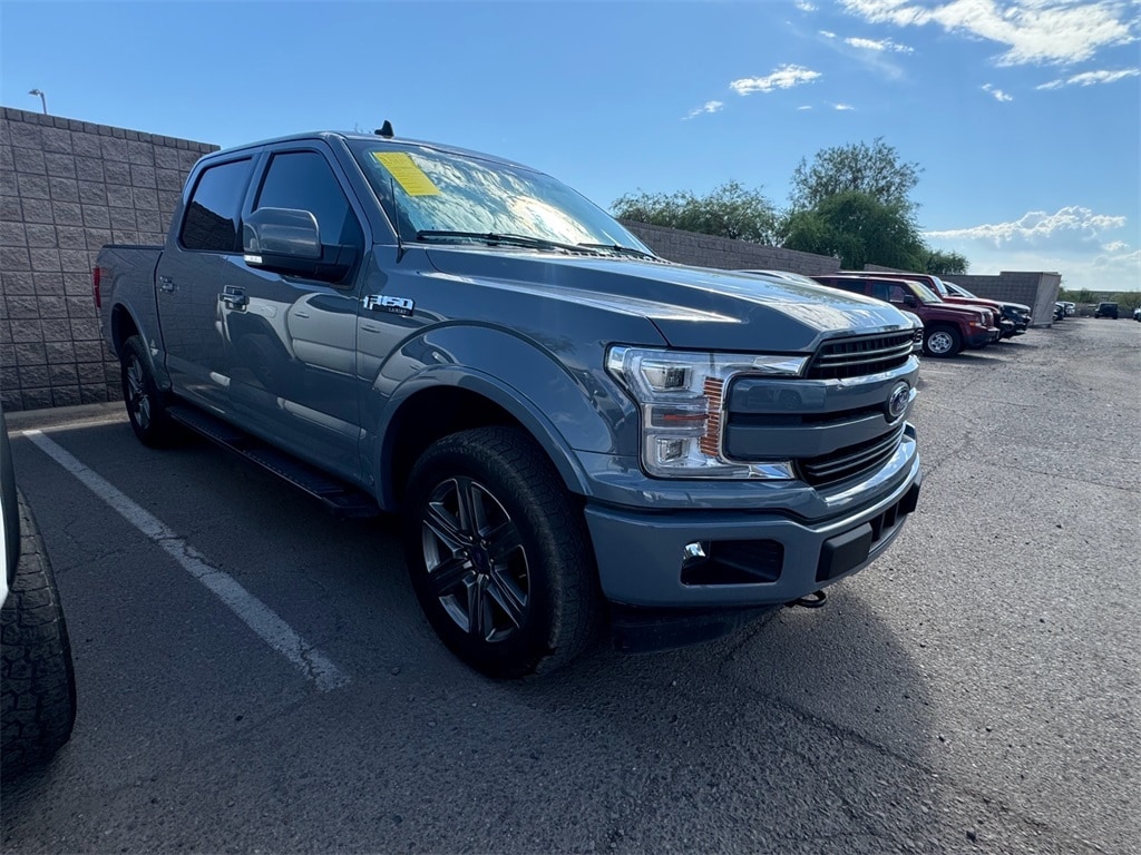 Used 2020 Ford F-150 Lariat with VIN 1FTEW1E46LKD24844 for sale in Scottsdale, AZ