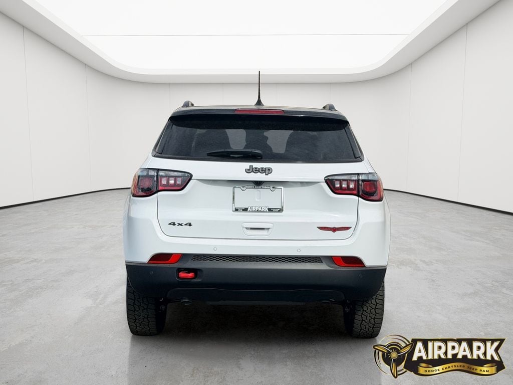 New 2026 Bright White Jeep Trailhawk image 5