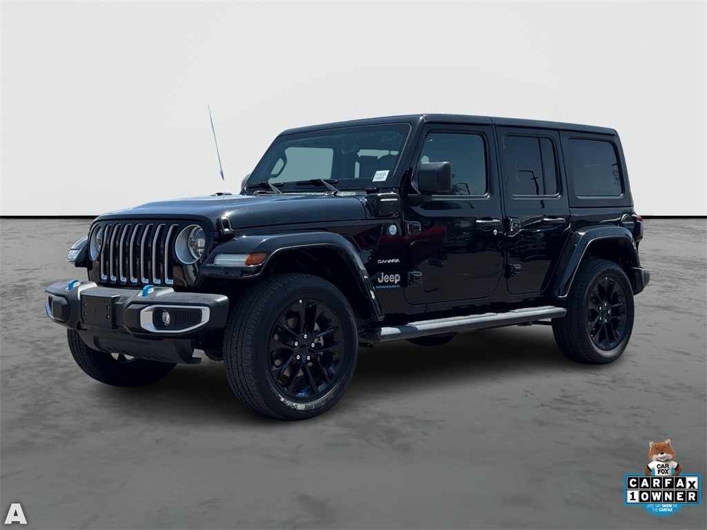 Certified 2023 Jeep Wrangler 4xe Sahara 4XE with VIN 1C4JJXP68PW648469 for sale in Scottsdale, AZ