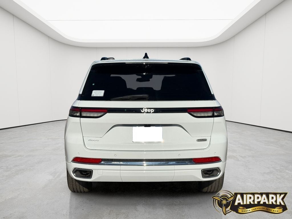New 2025 Bright White Jeep Overland image 6