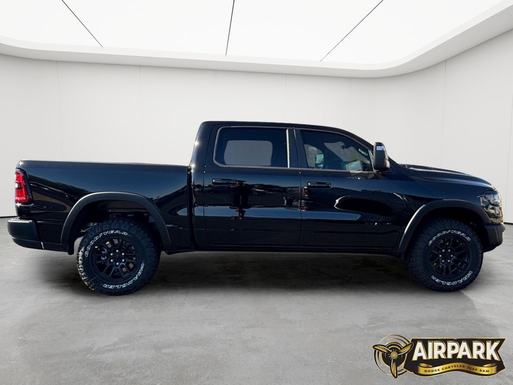 New 2026 Diamond Black Crystal Pearlcoat Ram Rebel image 3