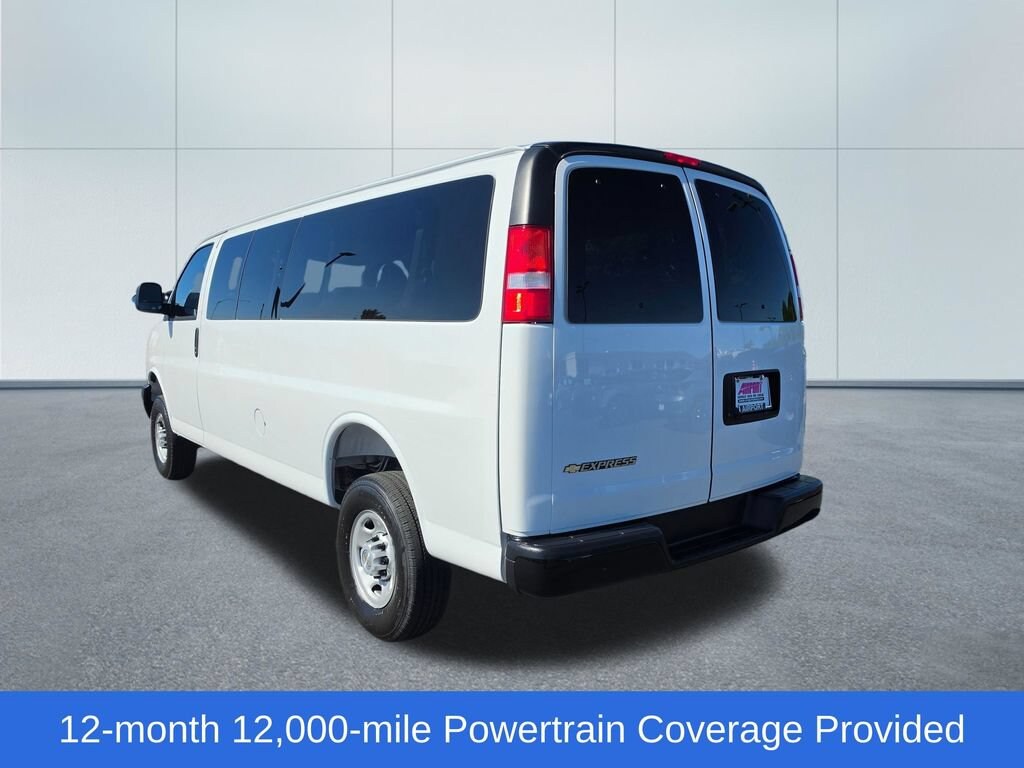 Used 2025 Chevrolet Express Passenger 1LS Van Extended Passenger Van