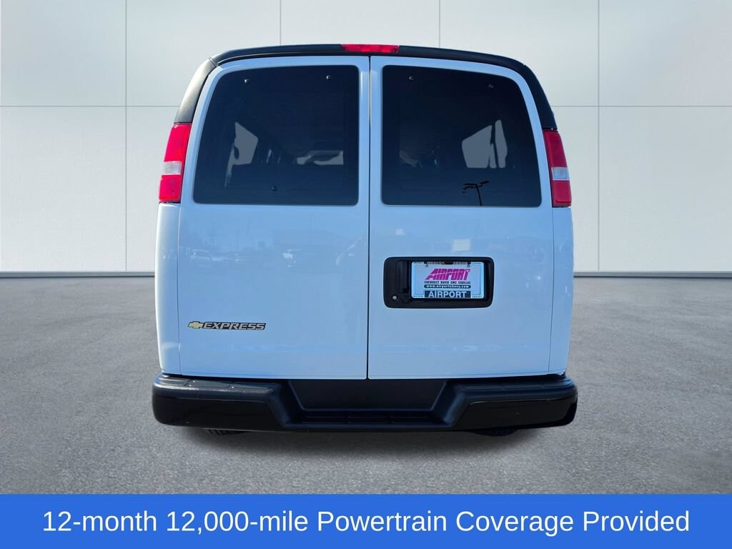 Used 2025 Chevrolet Express Passenger 1LS Van Extended Passenger Van