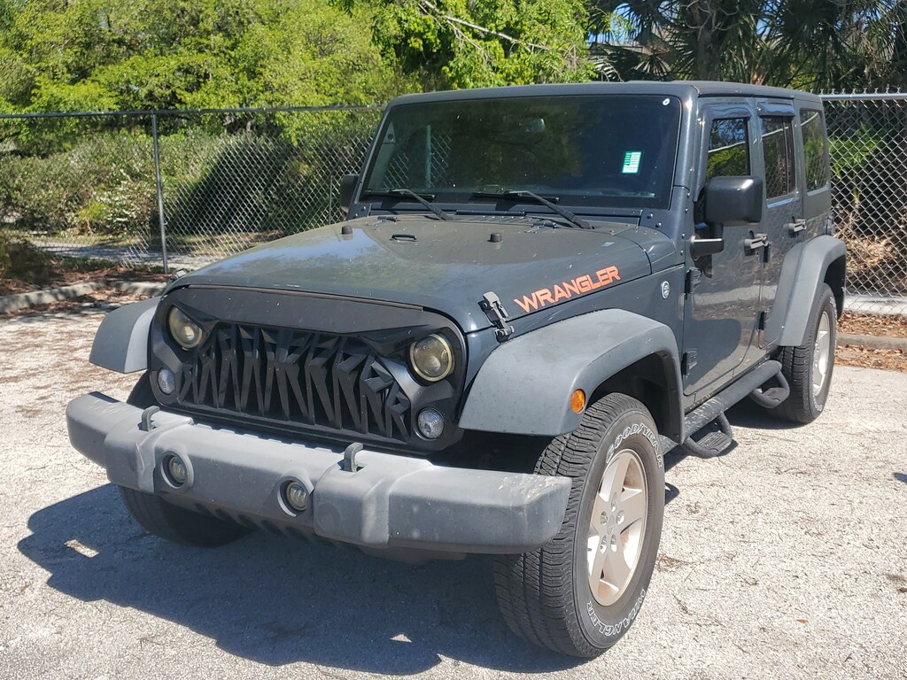 Used 2017 Jeep Wrangler JK Unlimited Sport 4x4 SUV