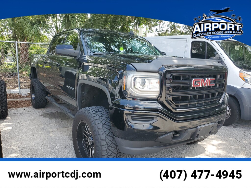 Used 2016 GMC Sierra 1500 SLE Truck Crew Cab
