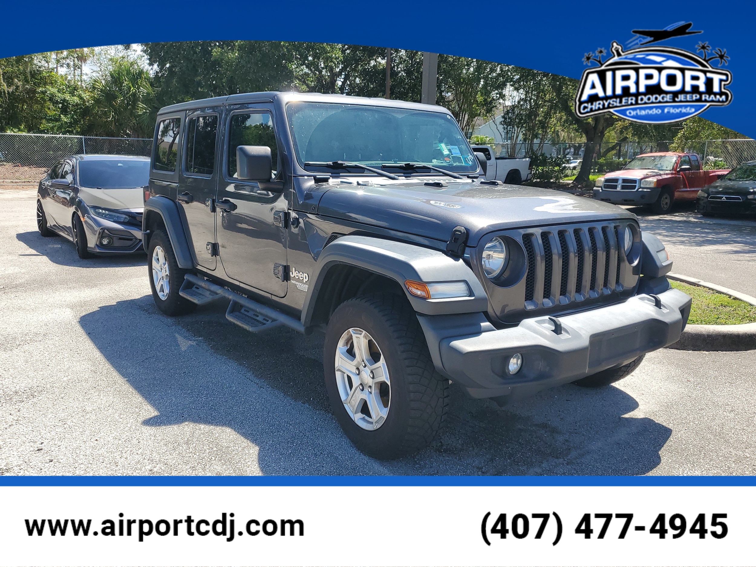 2020 Jeep Wrangler Unlimited Sport for sale in Morrow, GA