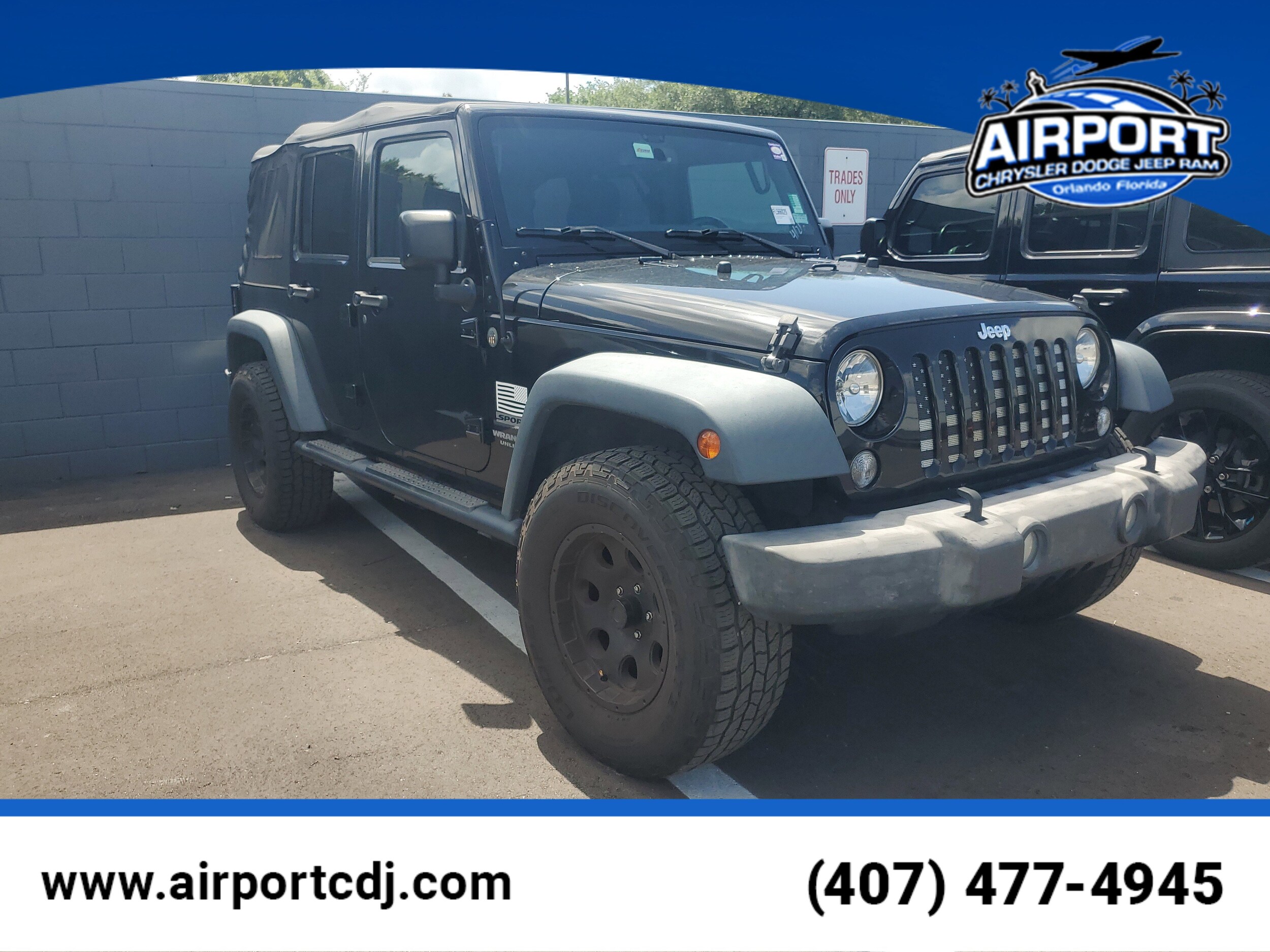 2015 Jeep Wrangler Unlimited Sport 4x4 for sale in Morrow, GA