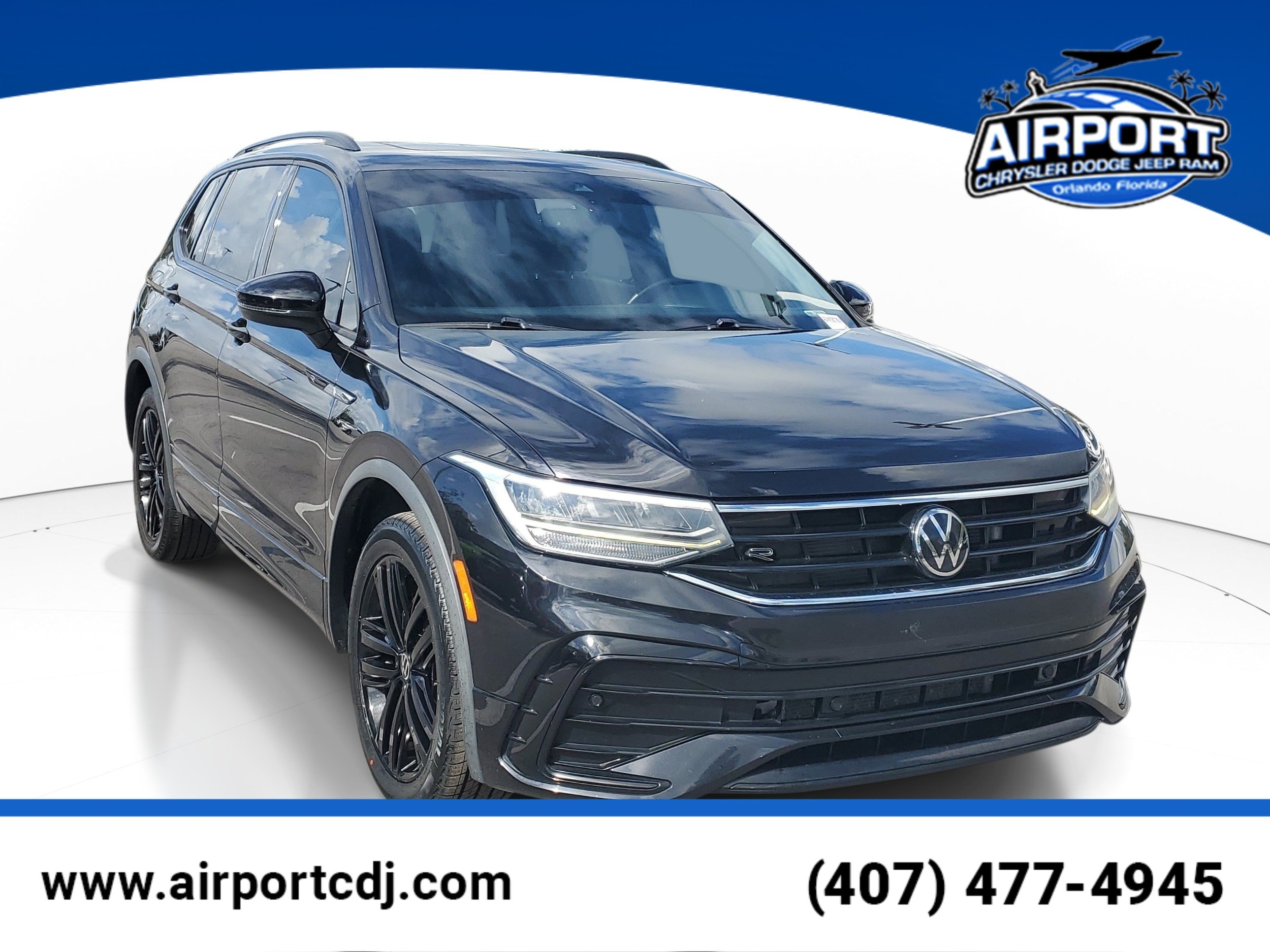 2022 Volkswagen Tiguan SE R-LINE BLACK