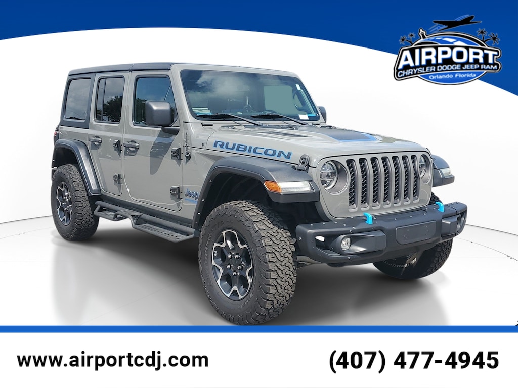 Used 2021 Jeep Wrangler 4xe Rubicon SUV