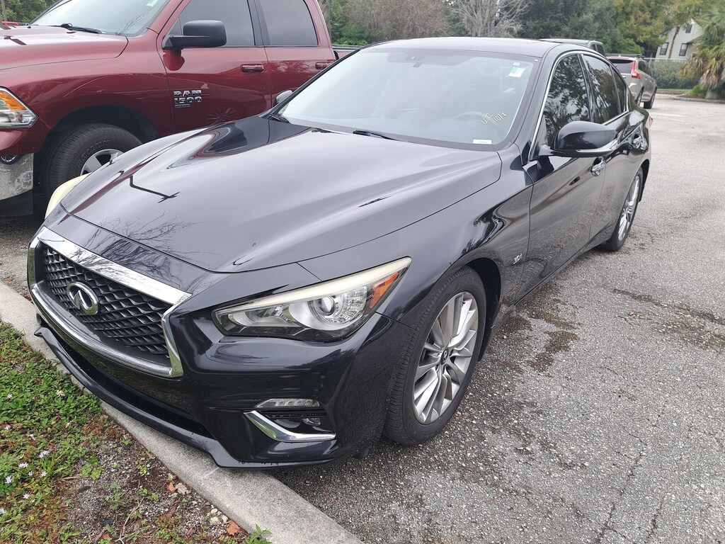 Used 2018 INFINITI Q50 3.0t LUXE Sedan