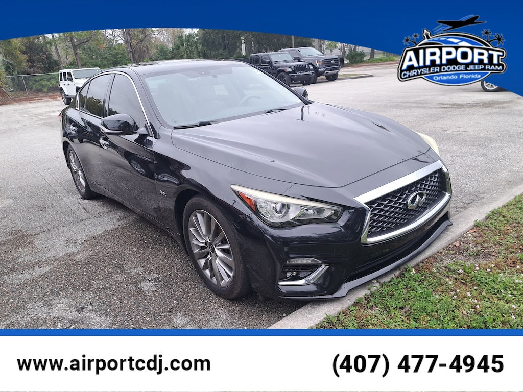 Used 2018 INFINITI Q50 3.0t LUXE Sedan