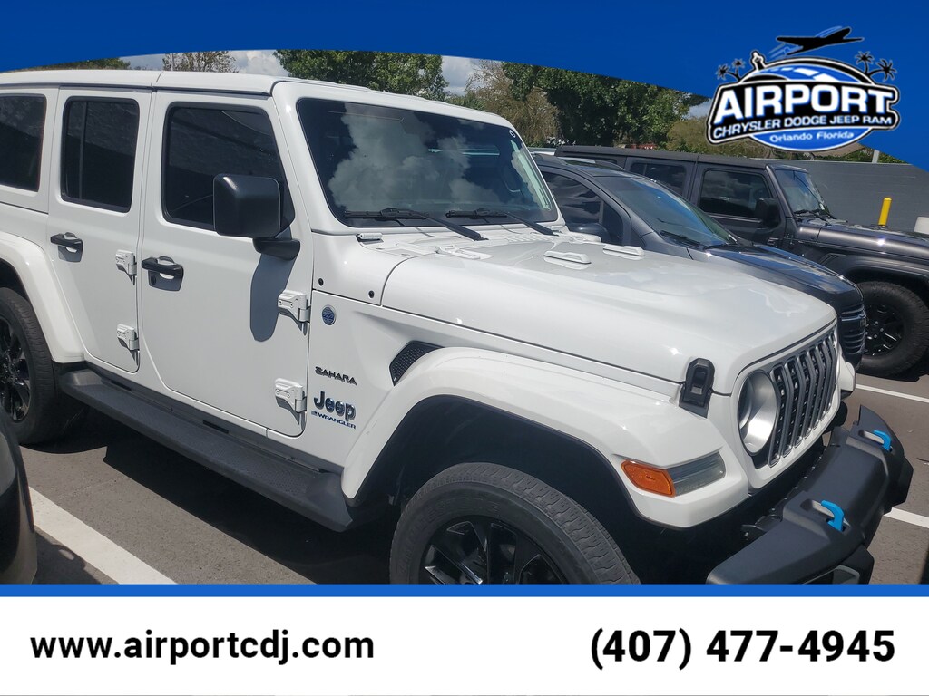 Used 2024 Jeep Wrangler 4xe Sahara SUV