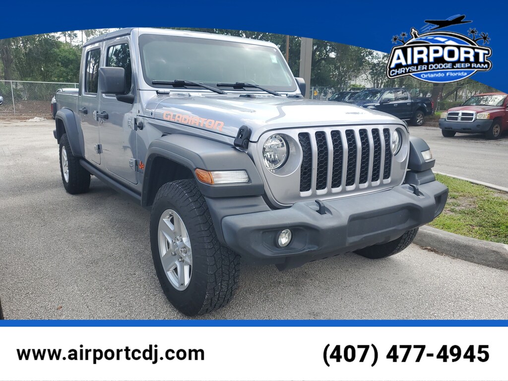 Used 2020 Jeep Gladiator Sport Truck Crew Cab