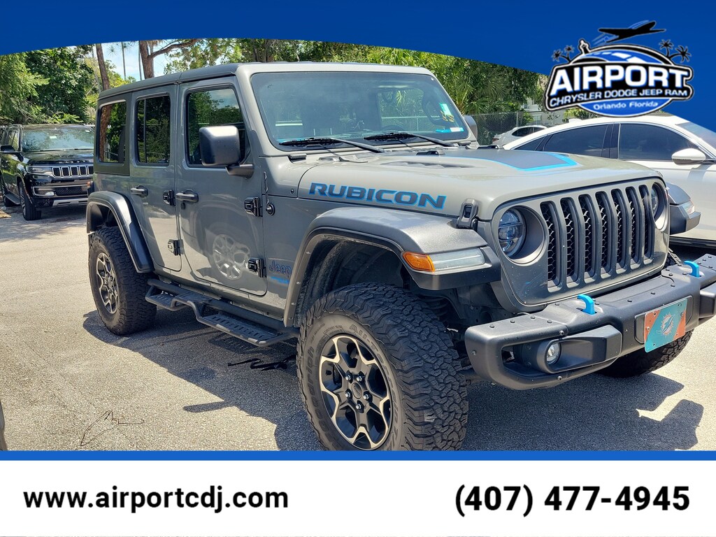 Used 2021 Jeep Wrangler 4xe Rubicon SUV