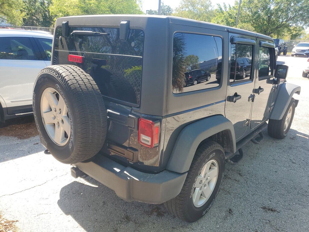 Used 2017 Jeep Wrangler JK Unlimited Sport 4x4 SUV