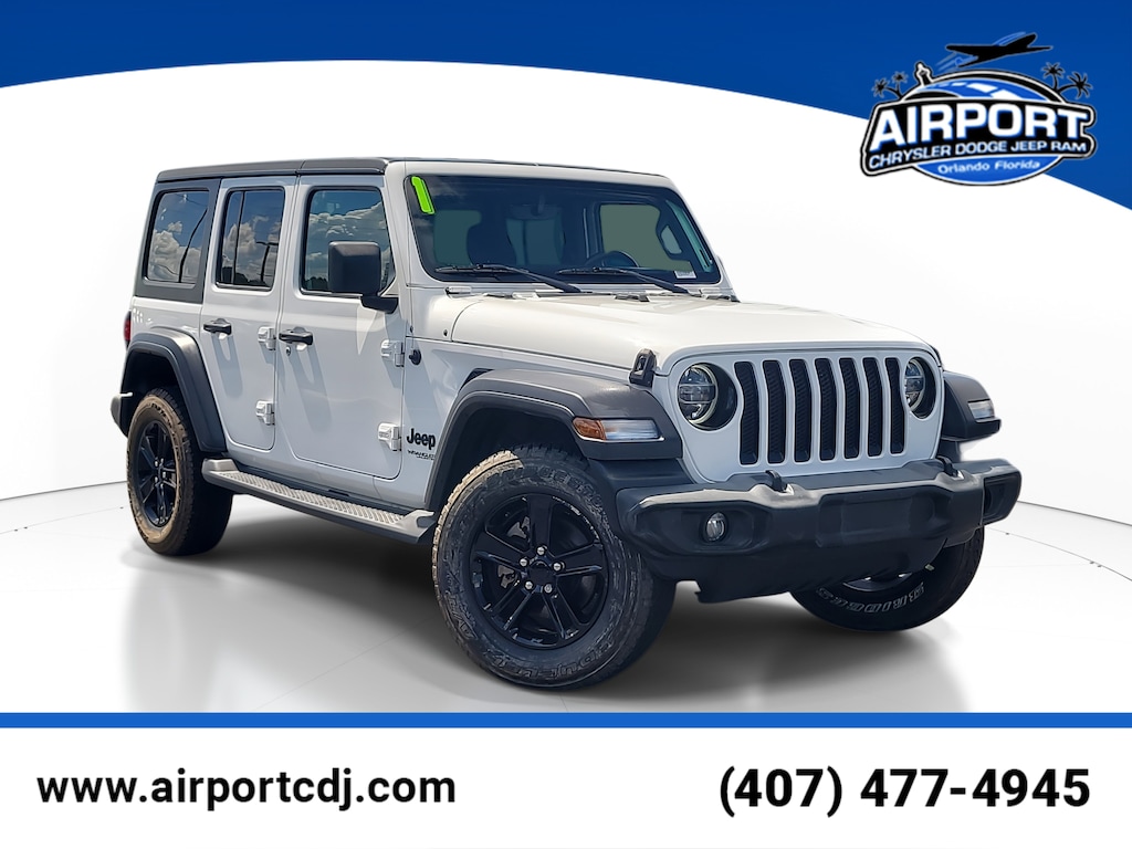 Used 2021 Jeep Wrangler Unlimited Sport SUV