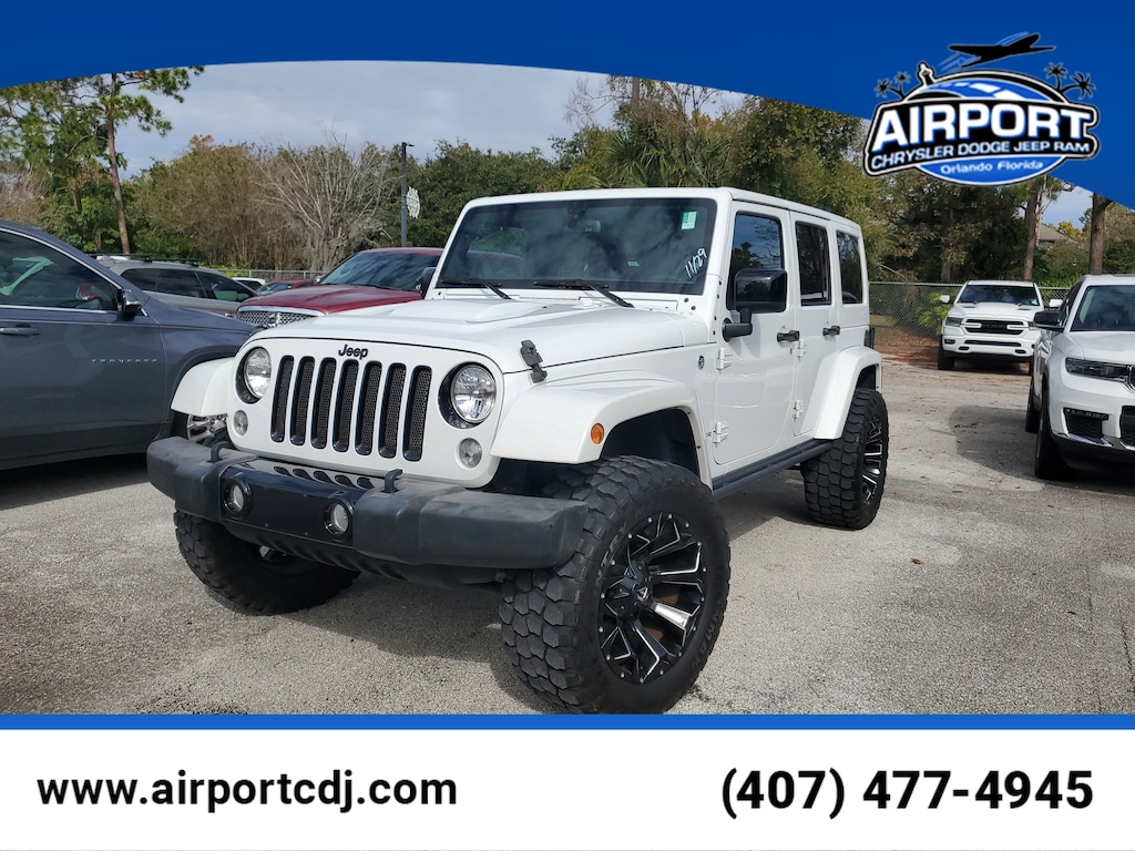Used 2015 Jeep Wrangler Unlimited Sahara 4x4 SUV