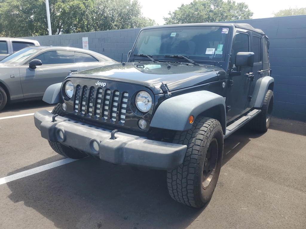 Used 2015 Jeep Wrangler Unlimited Sport 4x4 SUV