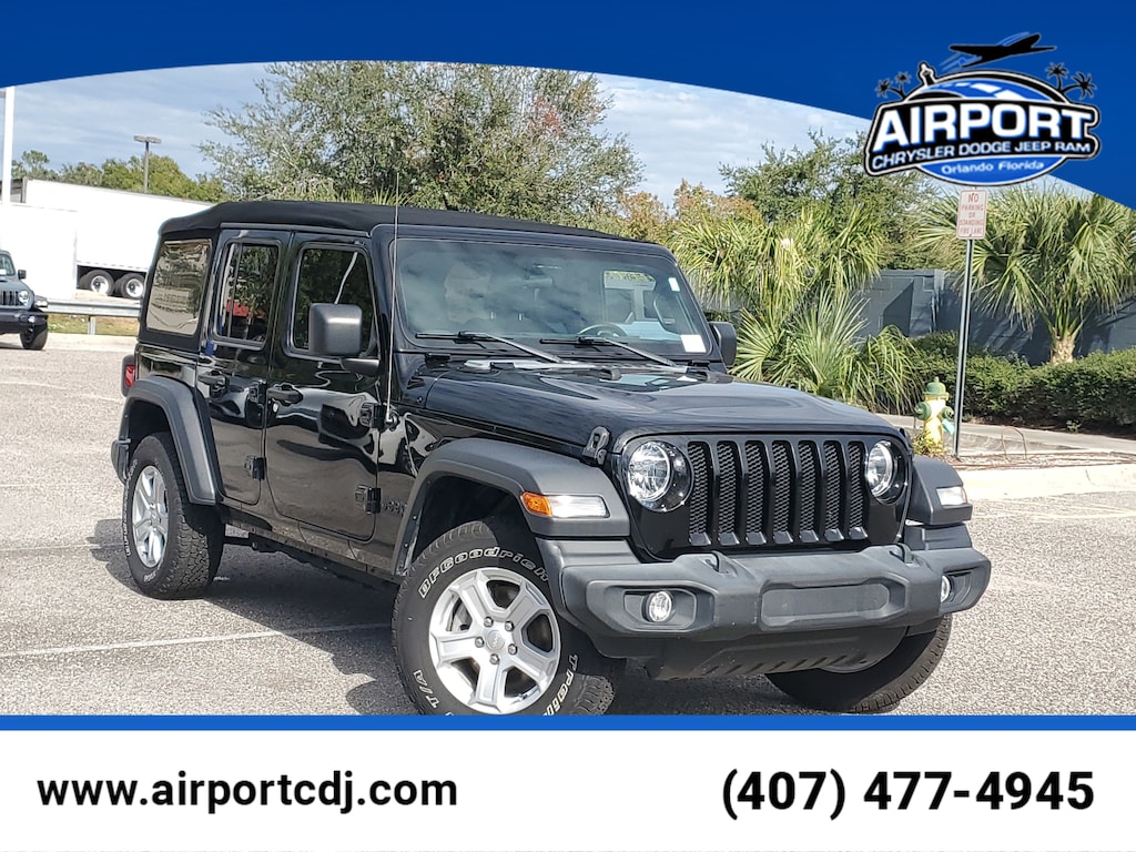 Used 2022 Jeep Wrangler Unlimited Sport SUV