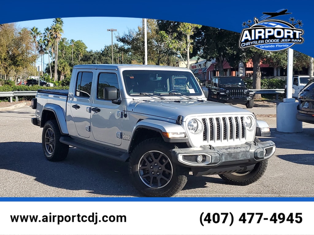 Used 2022 Jeep Gladiator Overland Truck Crew Cab