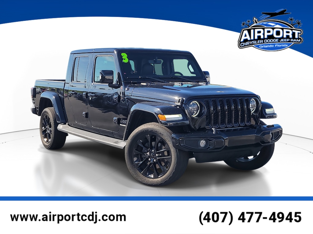 Used 2023 Jeep Gladiator Overland Truck Crew Cab