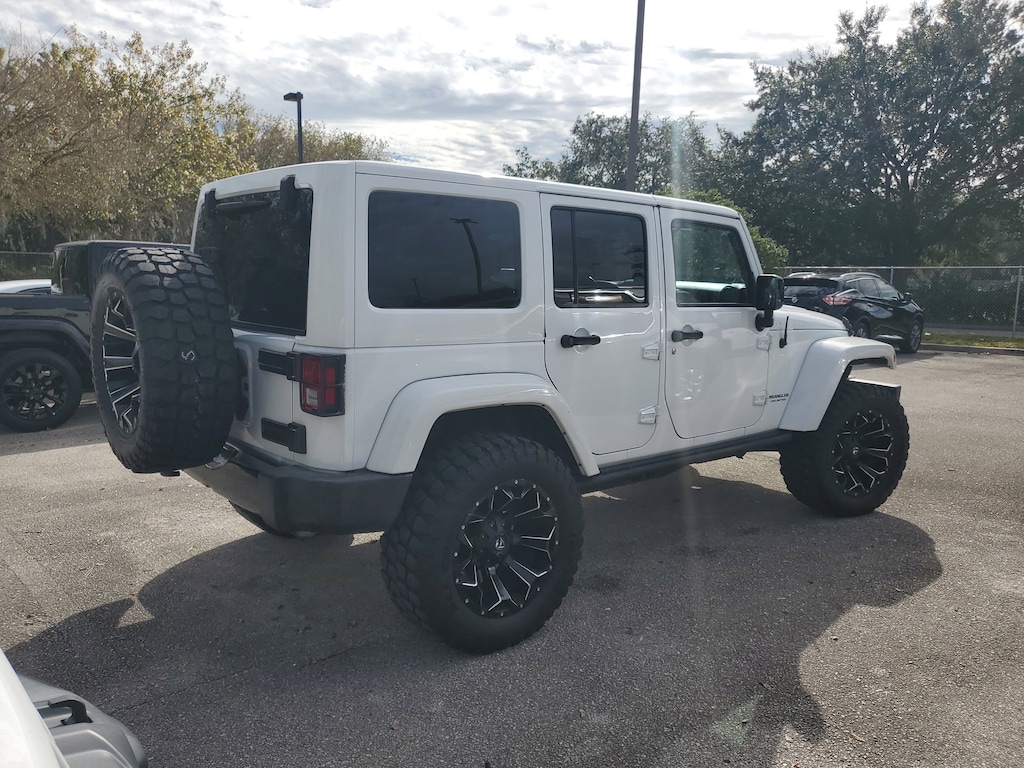 Used 2015 Jeep Wrangler Unlimited Sahara 4x4 SUV