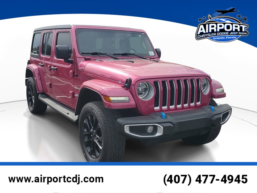 Used 2022 Jeep Wrangler Unlimited 4xe Sahara SUV